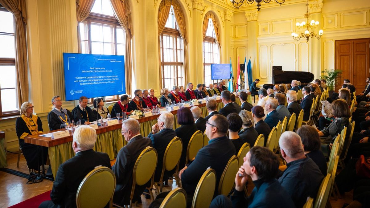 Jubileumokat ünnepel az SZTE (Fotó: Kovács-Jerney Ádám)