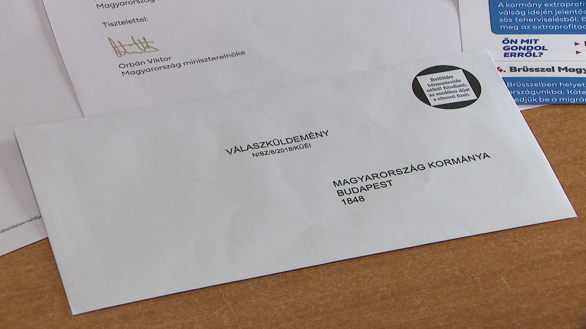 A nemzeti konzultáció már minden szegedihez eljutott, november végéig lehet postára adni