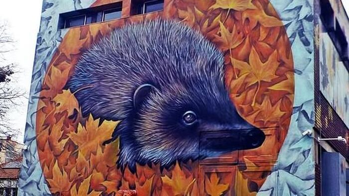 Így született egy szürke falból Szeged egyik ikonja