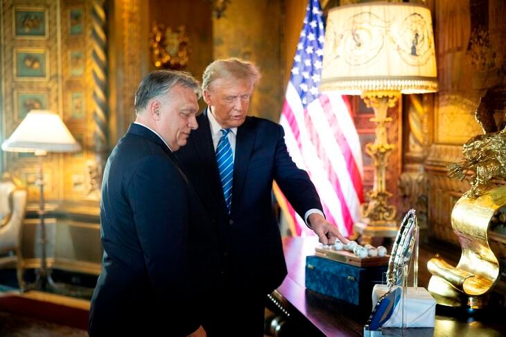 Donald Trump és Orbán Viktor többször is találkoztak már személyesen, ezek emlékeit idézte fel a magyar miniszterelnök
