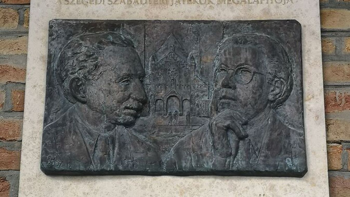 Dóm téri Pantheon: közös alkotáson Hont Ferenc és Buday György