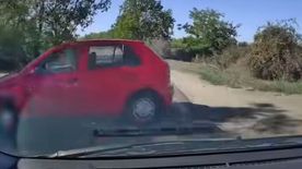 Centiken múlott a karambol Szegednél – mutatjuk a videót