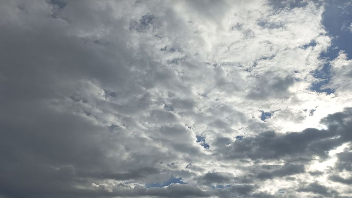 A mai időjárás kulcsfontosságú eleme az élénk északnyugati szél, ami kiűzi a felhőket Szegedről. (Fotó: SzegedMA)