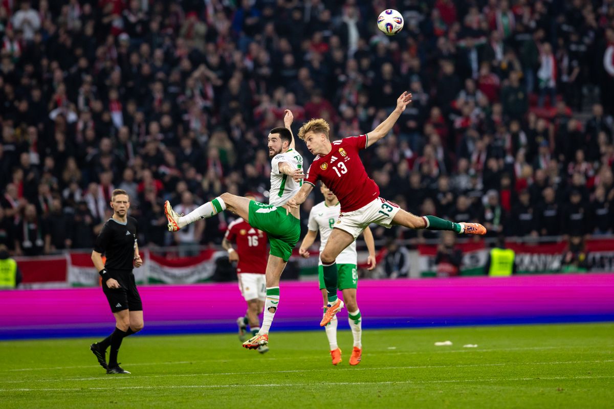 A második félidőben nagyot küzdött a magyar válogatott, több helyzetet is kidolgoztak, mégis az írek szereztek gólt