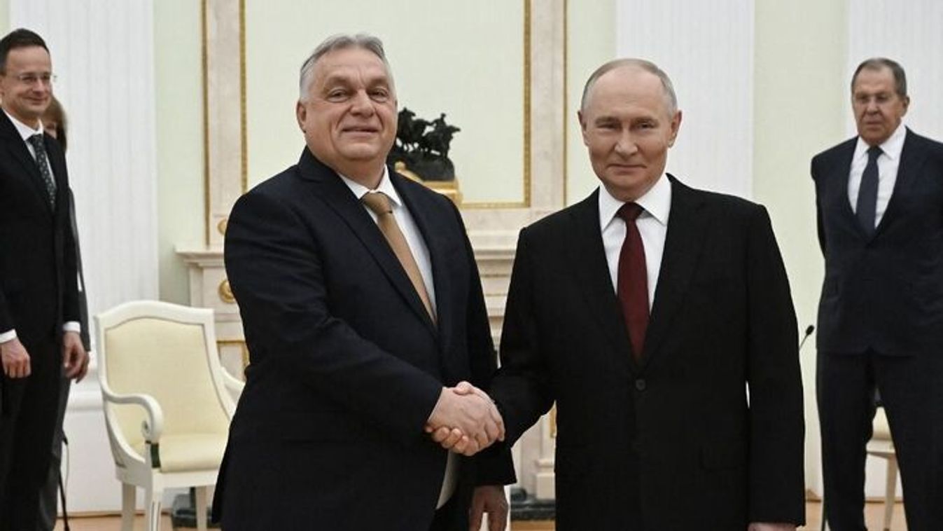 Orbán Viktor és Vlagyimir Putyin a budapesti békecsúcsról tárgyalt + videó