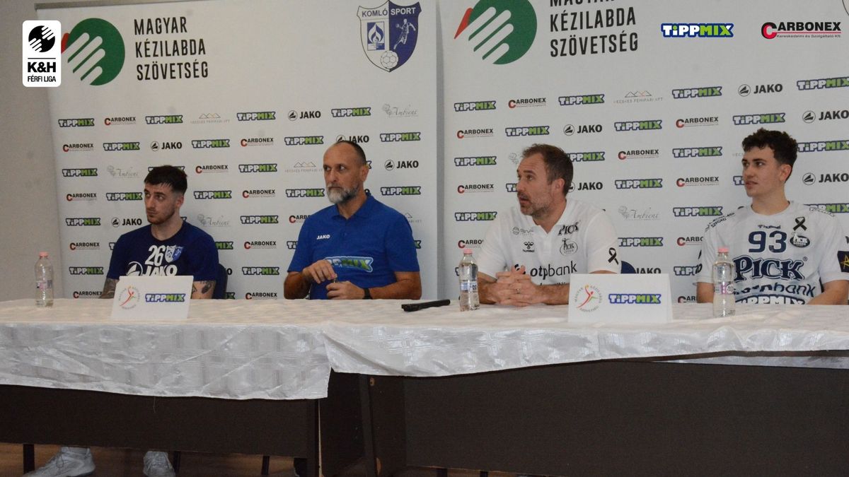 Michael Apelgren külön elégedett volt a fiatalok teljesítményével. (Fotó: Carbonex-Komló)