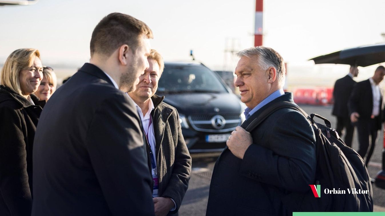Orbán Viktor és a magyar delegáció megérkezett Washingtonba