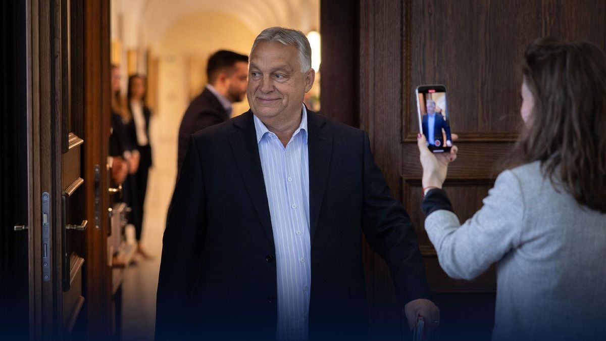 Orbán Viktor videóban idézte fel az év legemlékezetesebb pillanatait. (Fotó: Miniszterelnöki Sajtóiroda)
