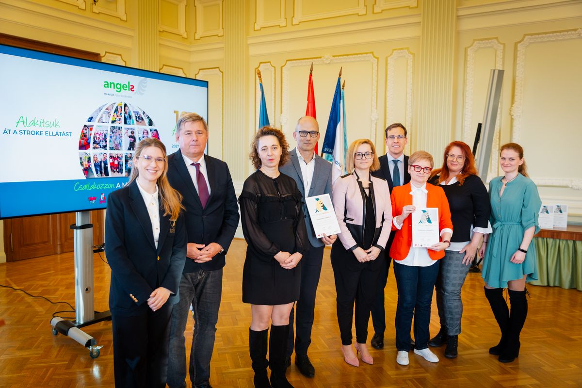Nemzetközi elismerést kapott Szeged a példaértékű stroke-ellátásért