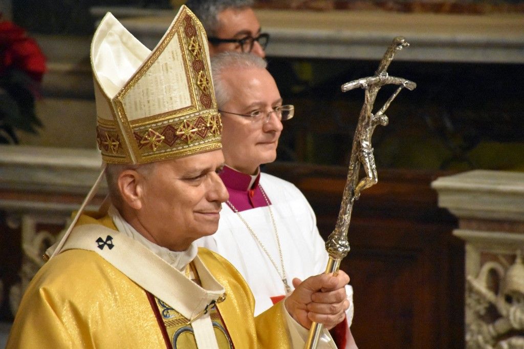 Pope Leo XIV leads Christmas Eve mass for 1st time