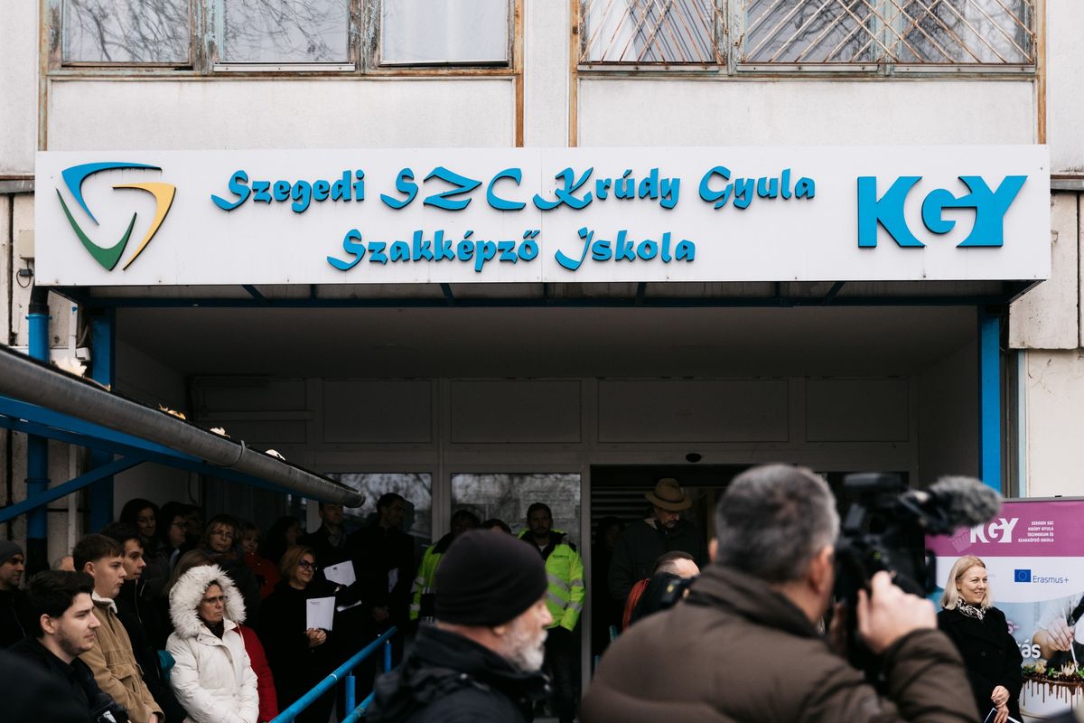 A Szegedi Szakképzési Centrum három legnagyobb iskoláját érinti a projekt. (Fotó: Kerekes Balázs)