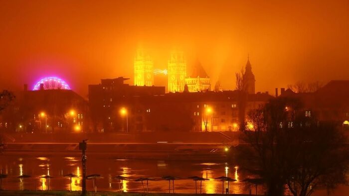 Csendes reggelek a Tisza mentén: képekben a téli Szeged