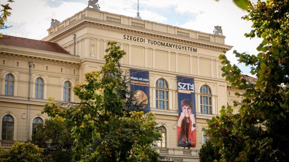 A világ legzöldebb egyeteme közé került a Szegedi Tudományegyetem. (Fotó: u-szeged.hu)