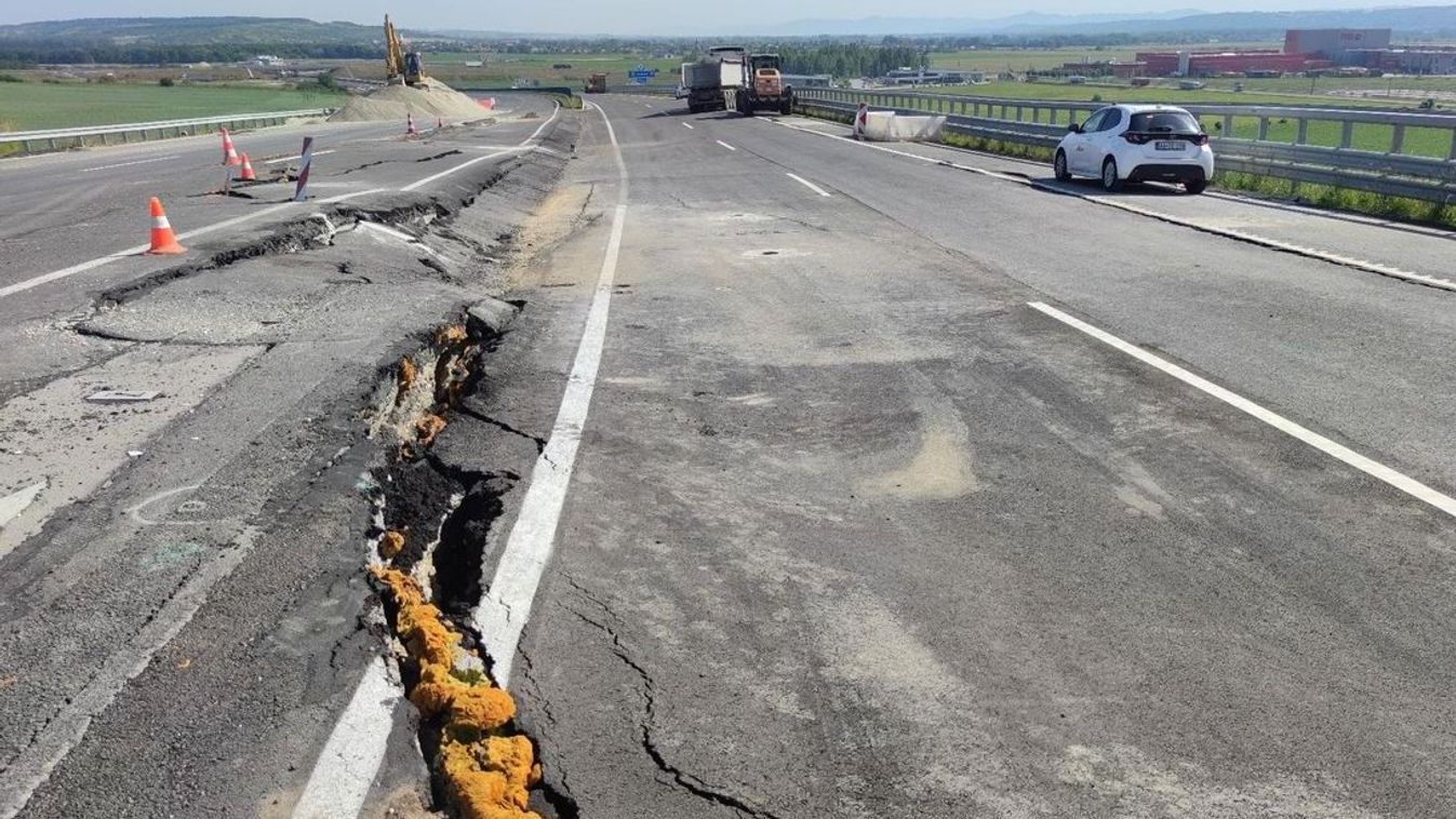 Kiderül, ekkortól lehet újra használni a lezárt autópálya szakaszt