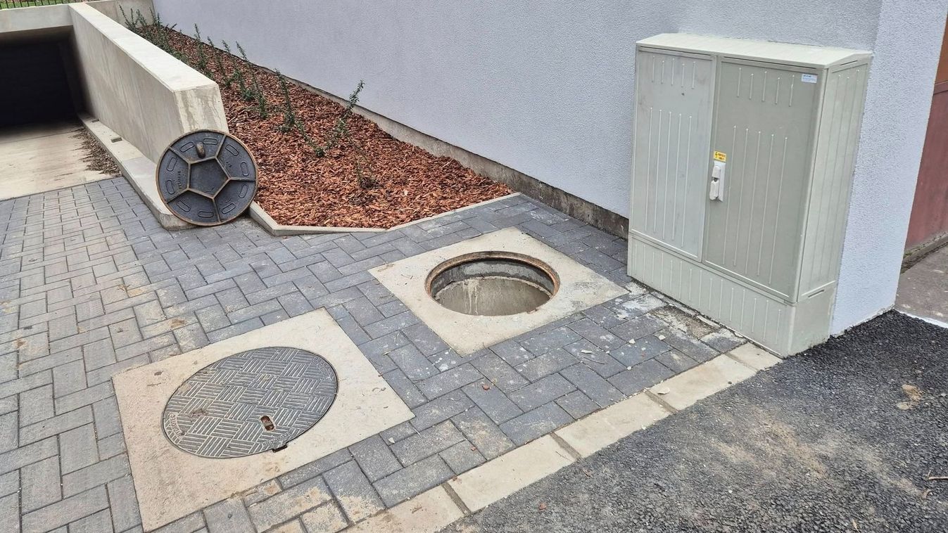 Balesetveszélyes fedetlen akna borzolja a kedélyeket Újszegeden