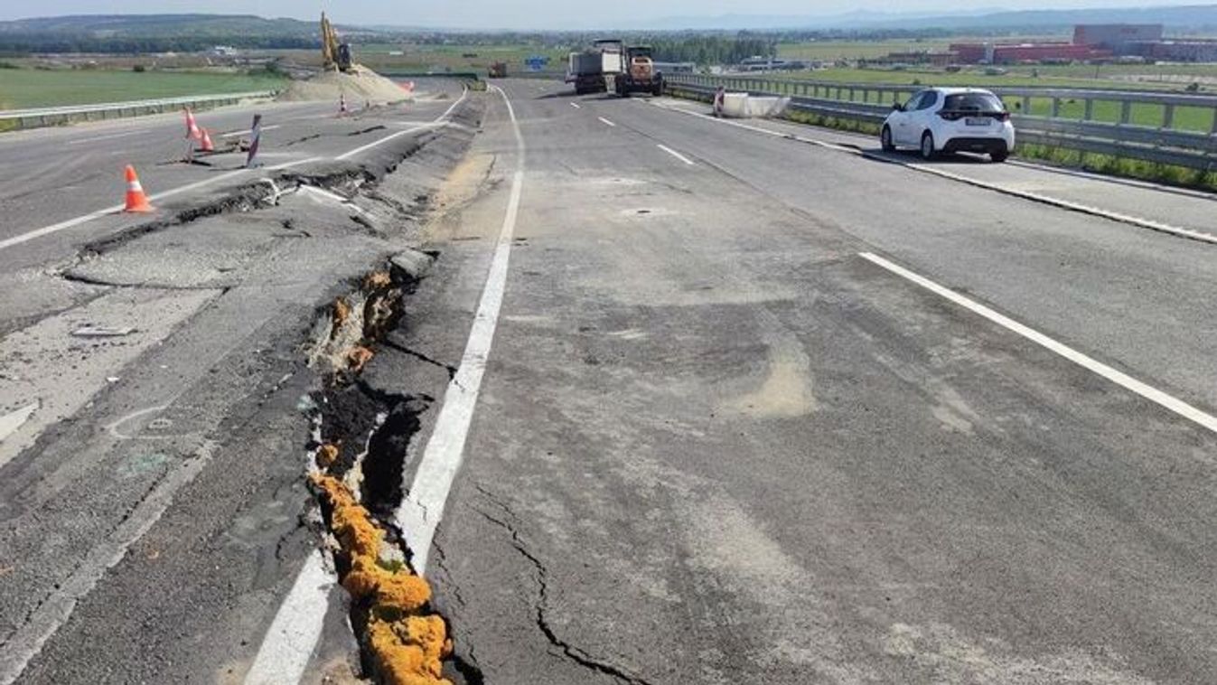 Kiderül, ekkortól lehet újra használni a lezárt autópálya szakaszt