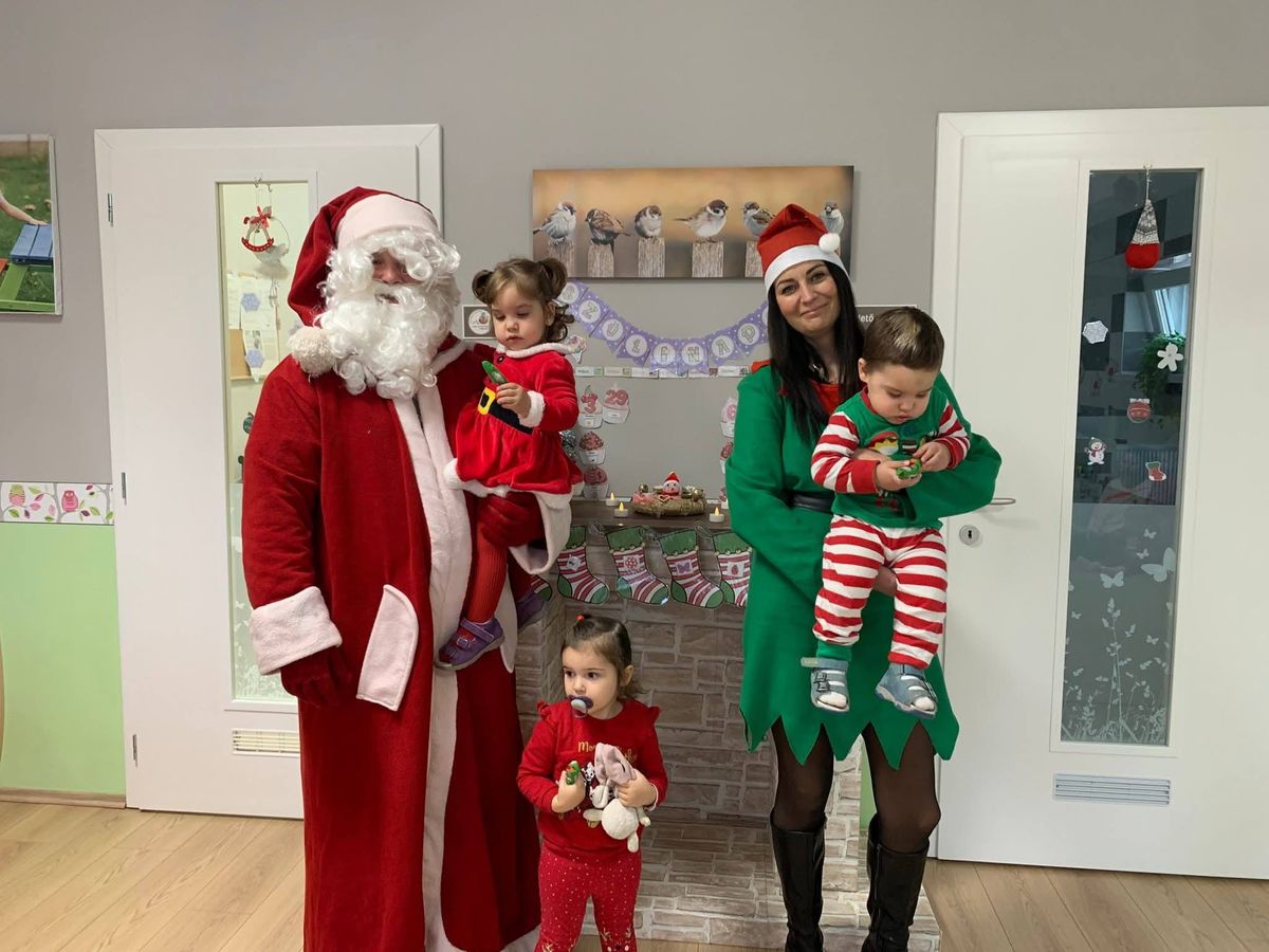 Váratlan meglepetés érte a kübekházi diákokat. (Fotó: Facebook/Dr. Pungor Edit Kübekháza polgármestere)