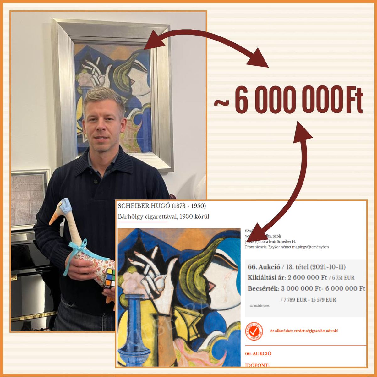 Hadházy Ákos figyelmét elkerülte Magyar Péter festménye, hiába kapott segítséget