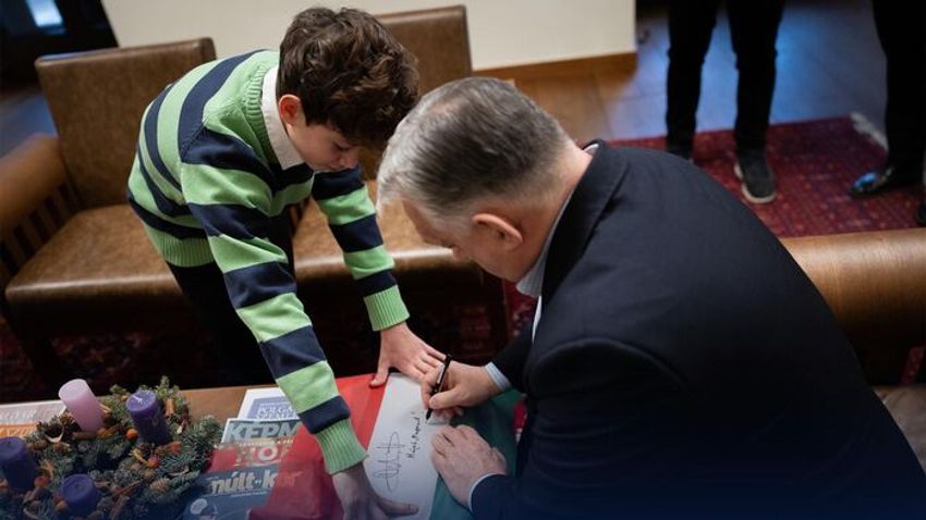 Orbán Viktor betartotta az ígéretét +videó