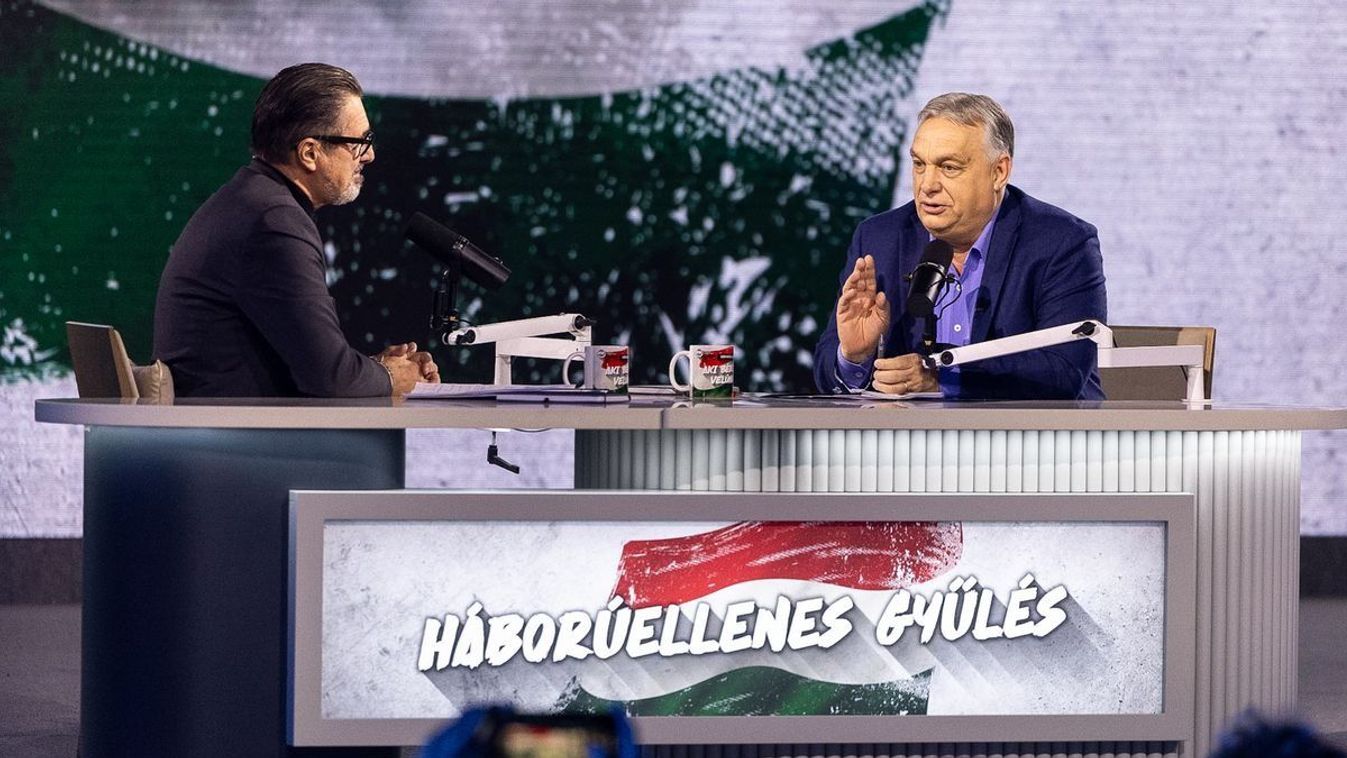 Orbán Viktor: Erőssé kell tennünk Magyarországot, hogy ki tudjunk maradni a háborúból