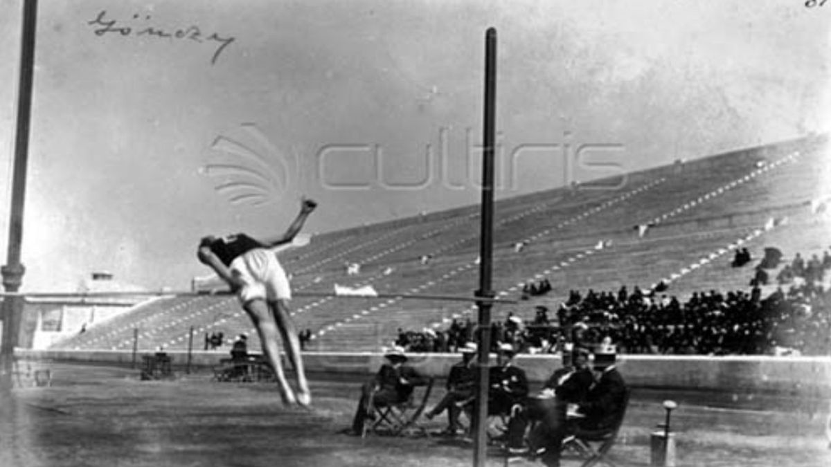 Emléktáblát kap Szeged első olimpikonja, Gönczy Lajos. (Forrás: Magyar Testnevelési és Sportmúzeum gyűjtemény)