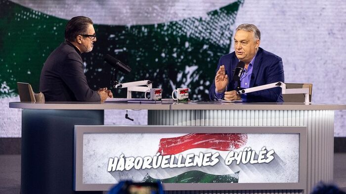 Orbán Viktor: Erőssé kell tennünk Magyarországot, hogy ki tudjunk maradni a háborúból