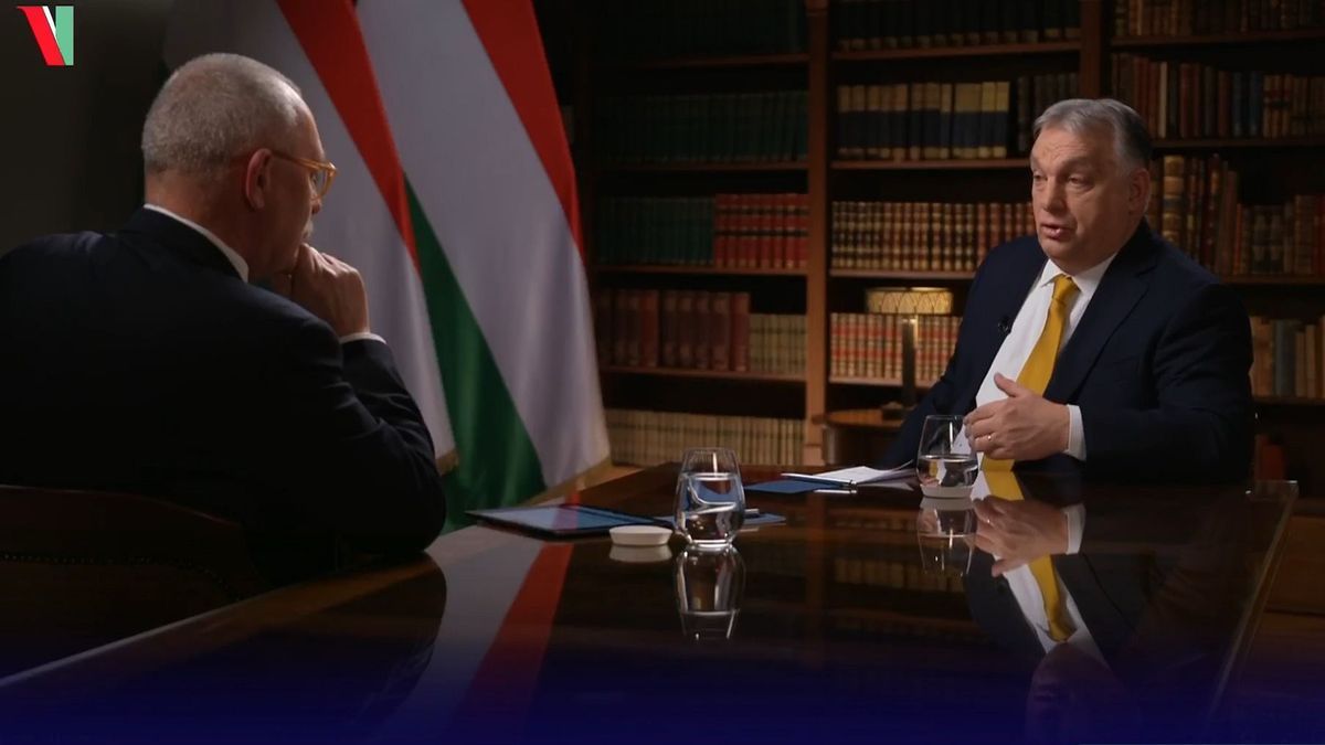 Szilveszteri évértékelő interjút adott Orbán Viktor. (Forrás: Orbán Viktor Facebook oldala)