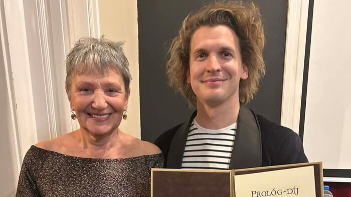 Szegedi színésznő is Aase-díjat vehetett át Budapesten +fotók