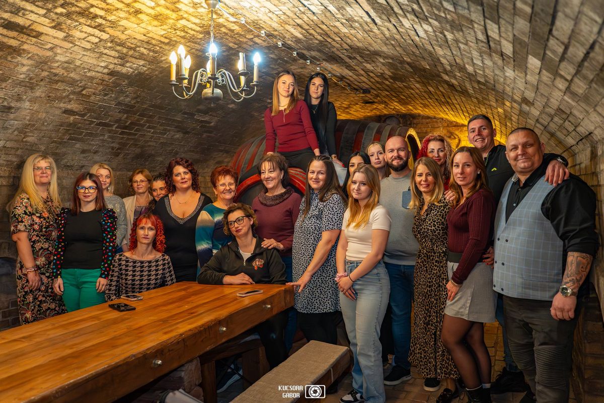 A megújult Ujvári Pincészet, ahol húsz édesanya részesült teljes körű szépítkező kényeztetésben az ünnepek előtt. (Fotó: KUCSORA GABOR)