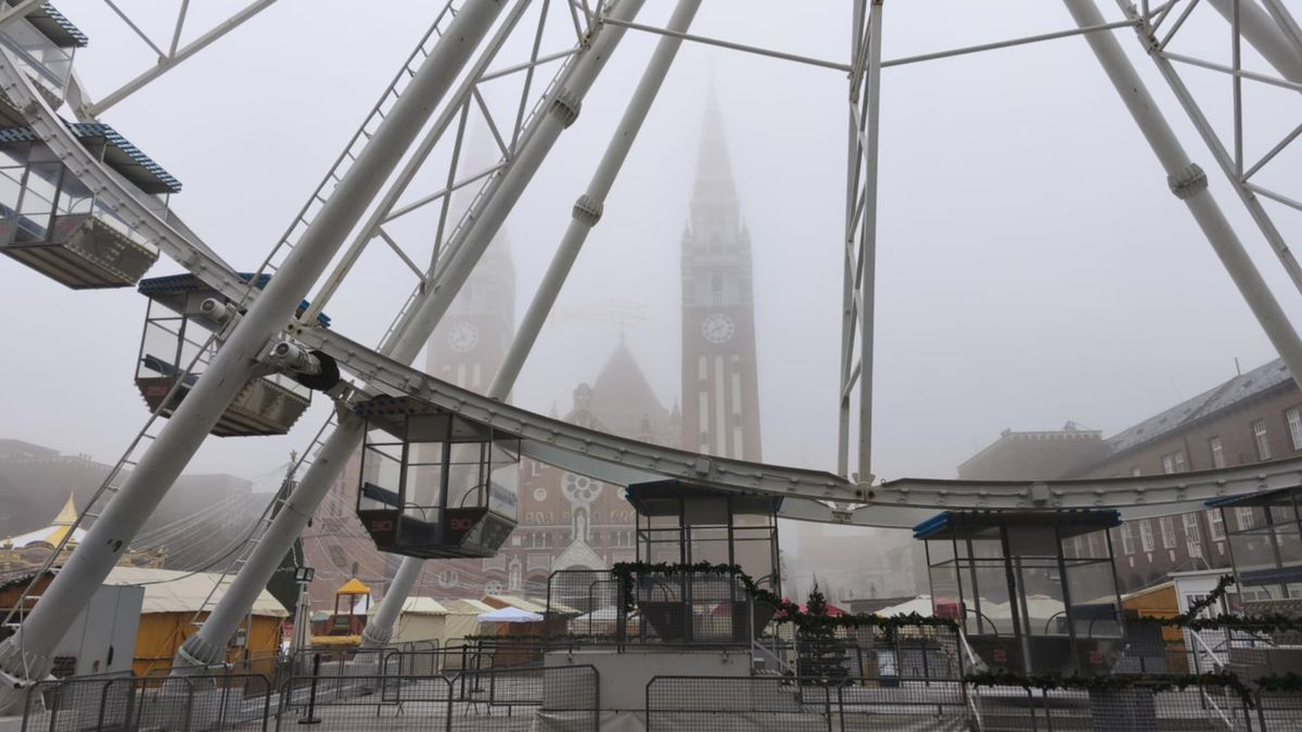 A szitálás és a nulla fok a gyengülő időjárás fő jellemzői ma. (Fotó: SzegedMA)