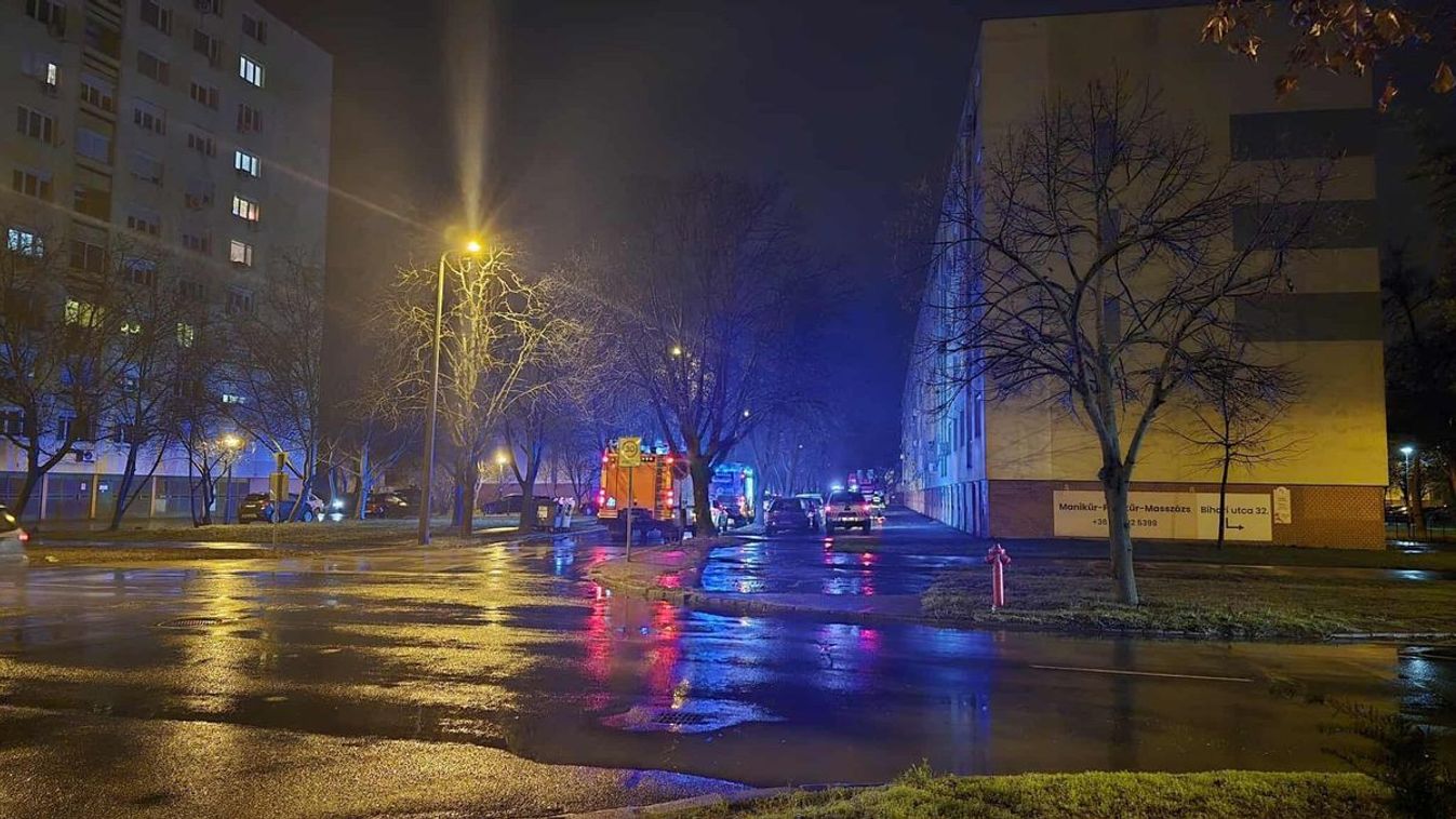Több száz riasztás karácsonykor: Szegeden is volt lakástűz
