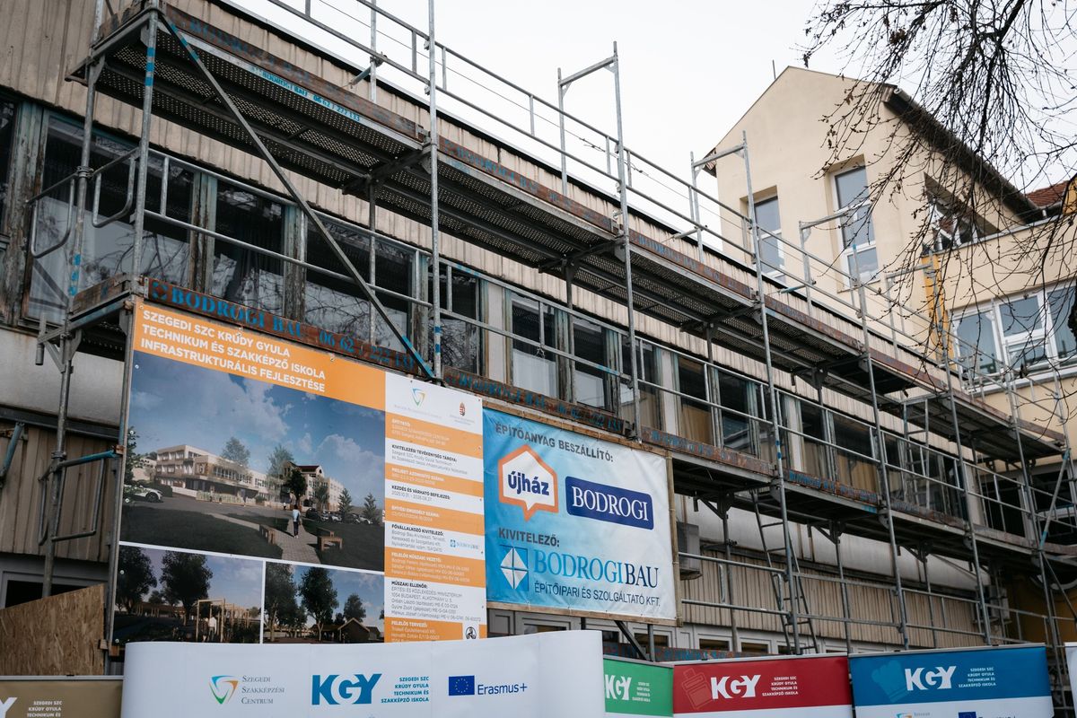 A szegedi szakképzés újabb modern, a mai kornak megfelelő épülettel bővül