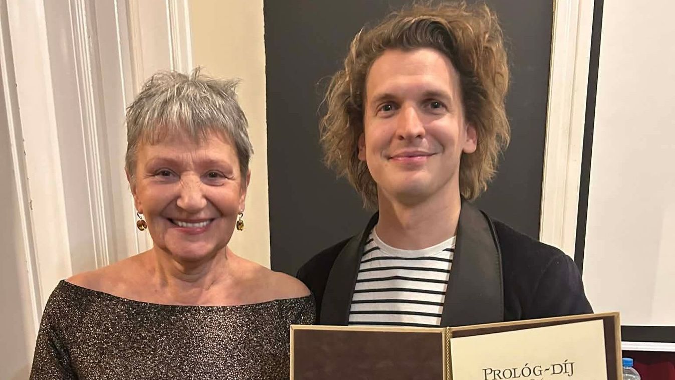 Szegedi színésznő is Aase-díjat vehetett át Budapesten +fotók