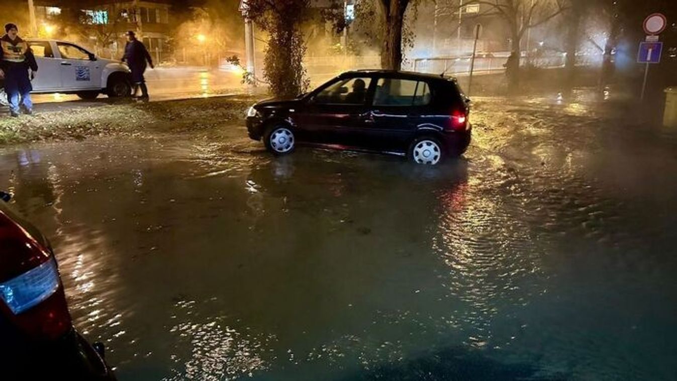 A Szegedi Vízmű is reagált a vasárnapi csőtörésre