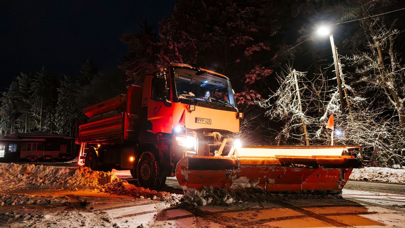 Elállt a hó, de a közlekedés még mindig kockázatos