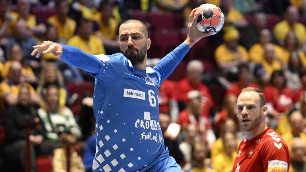 Mario Sostaric ezúttal sem maradt gól nélkül. (Fotó: TT News Agency / AFP)