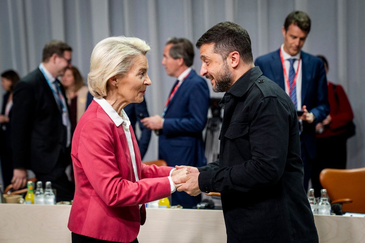 Zelenszkij igényei és von der Leyen tervei alapján súlyos milliárdokat fizethet Magyarország Ukrajna támogatására. (Fotó: Marie Odgaard/Ritzau Scanpix via AFP) 