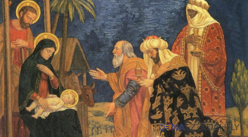 Az ünnepi népszokások közé tartozott a csillagozás vagy háromkirályjárás hagyománya. (Fotó: dunaszerdahelyi.sk)