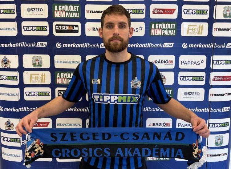 Megvan a Szeged-Csanád Grosics Akadémia első téli érkezője. (Fotó: Szeged-Csanád GA)