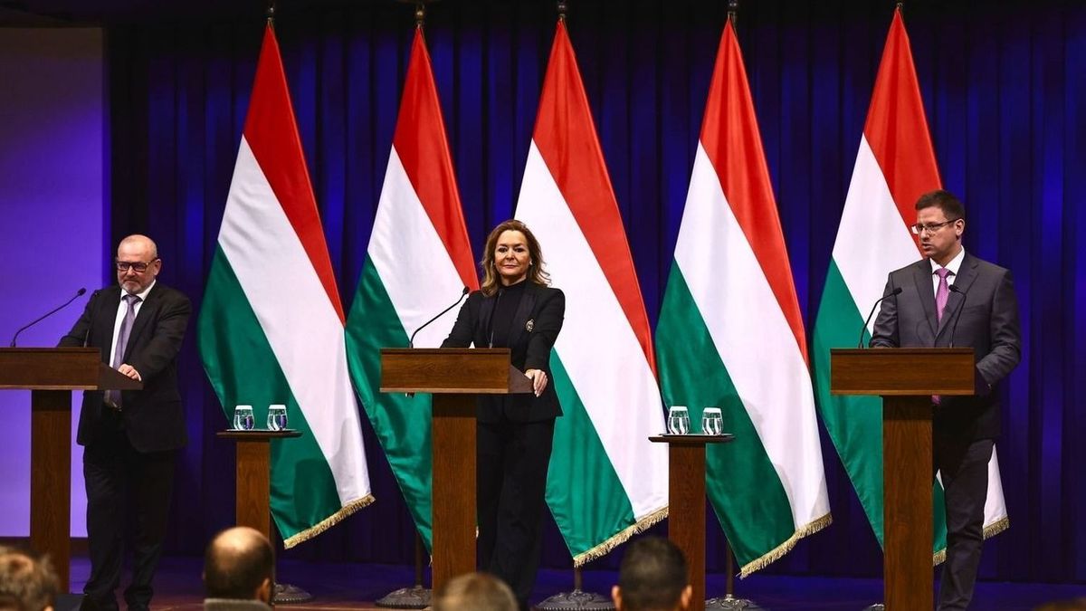 A szerdai kormányülésen tárgyalták a januári rezsistop technikai részleteit, amely a mai Kormányinfón egyik fő témája volt. (Fotó: MTI)