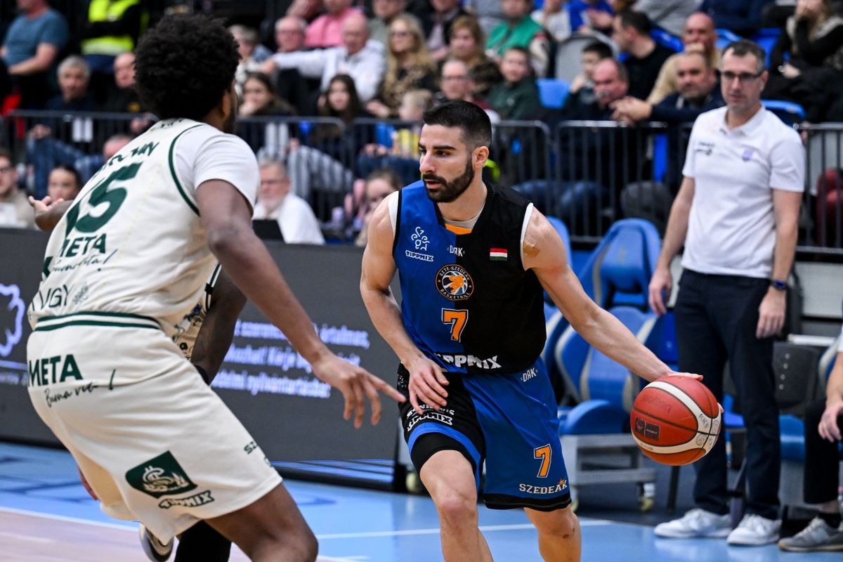 Az SZTE-Szedeák nem tudta megismételni az őszi, Kaposvár elleni teljesítményét. (Fotó: Harag Kincses Kornélia)