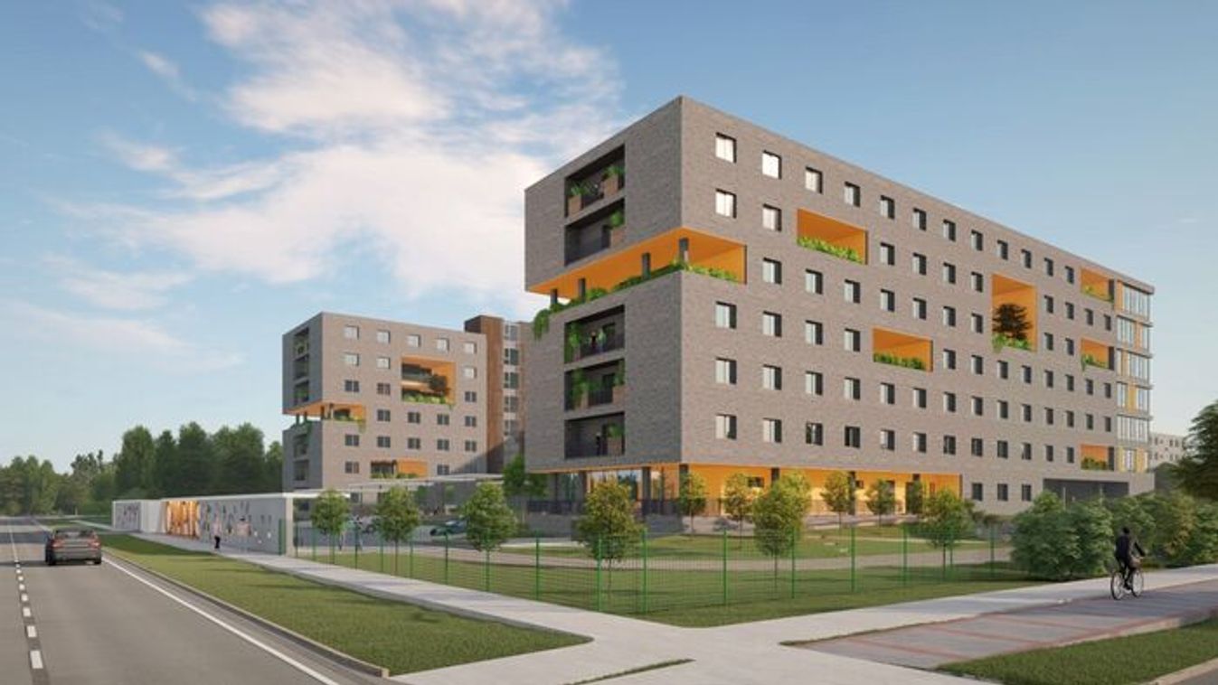 Közel 14 milliárdból épül új egyetemi kollégium Szegeden