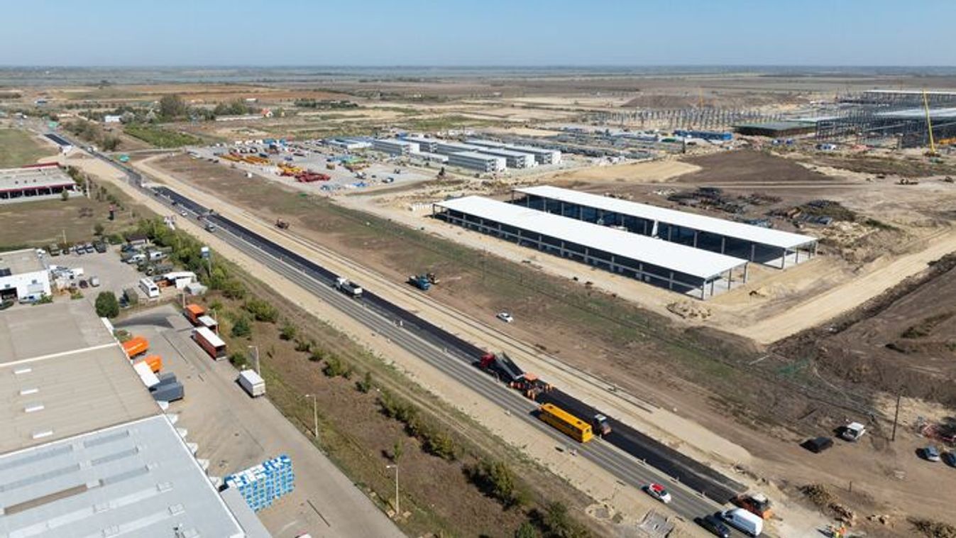 Többmilliárdos beruházás erősíti a Szegedi Ipari Park infrastruktúráját