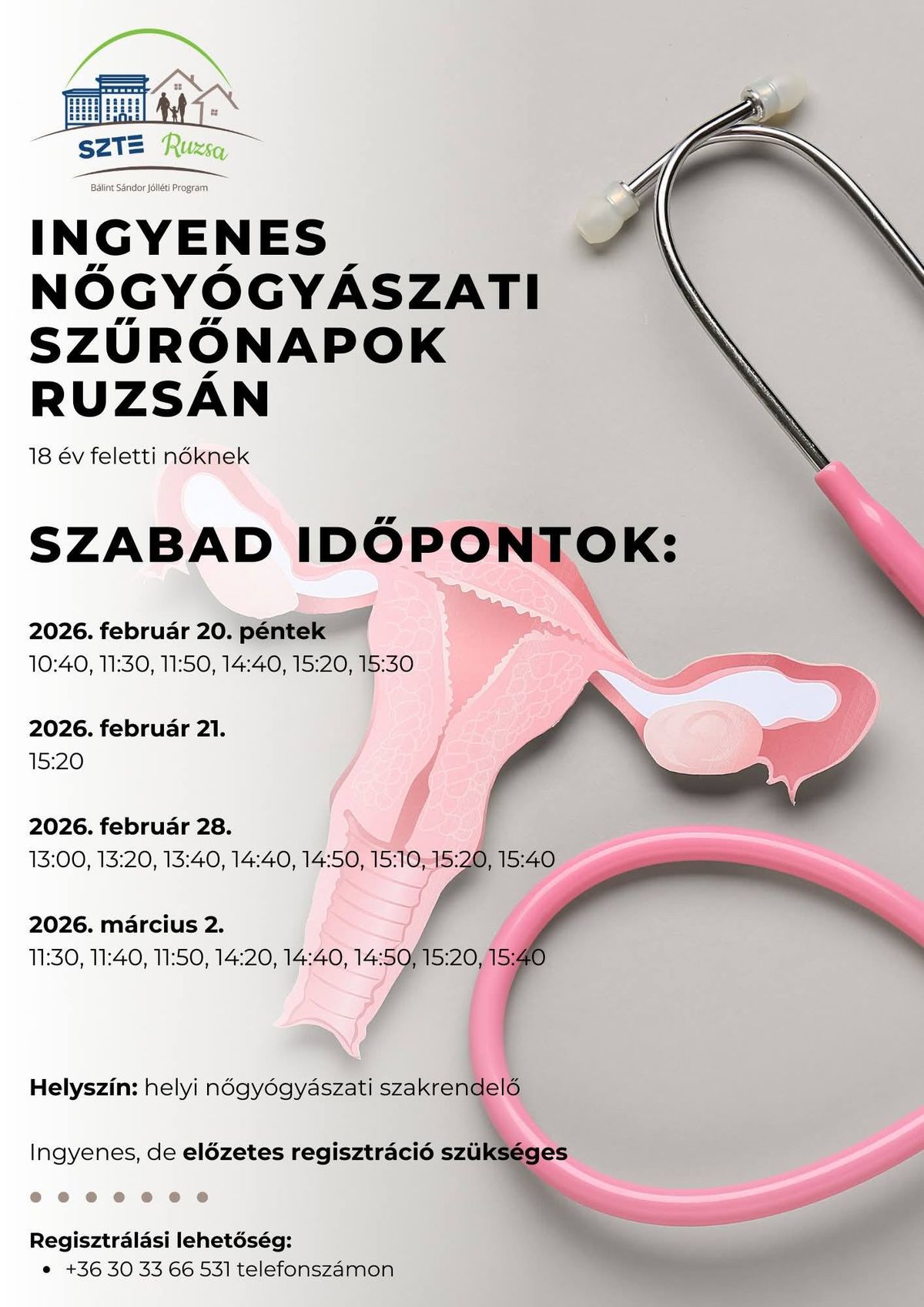 Szegedi klinikához vezet az út a ruzsai szűrésekről