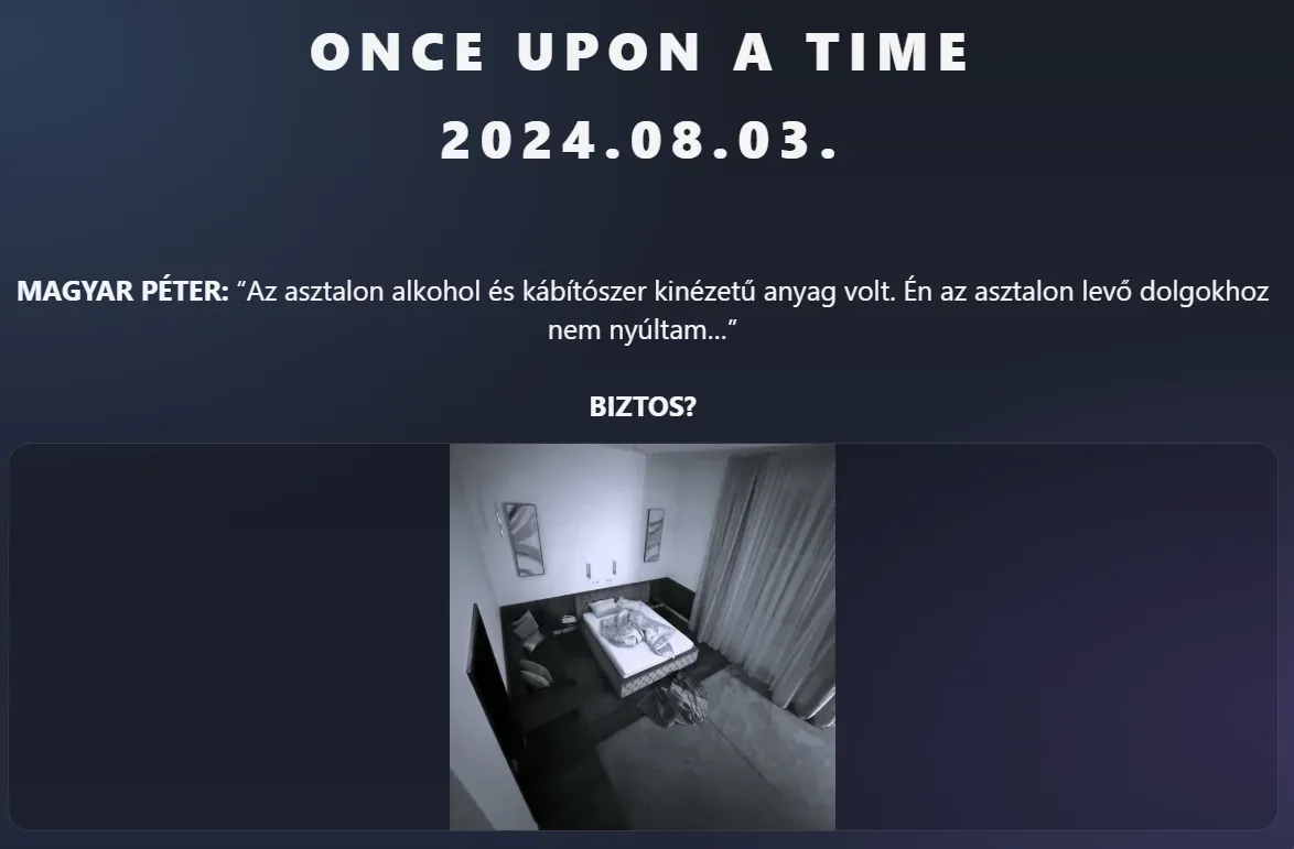 Új bejegyzés jelent meg a Magyar Péter körüli ügy kapcsán