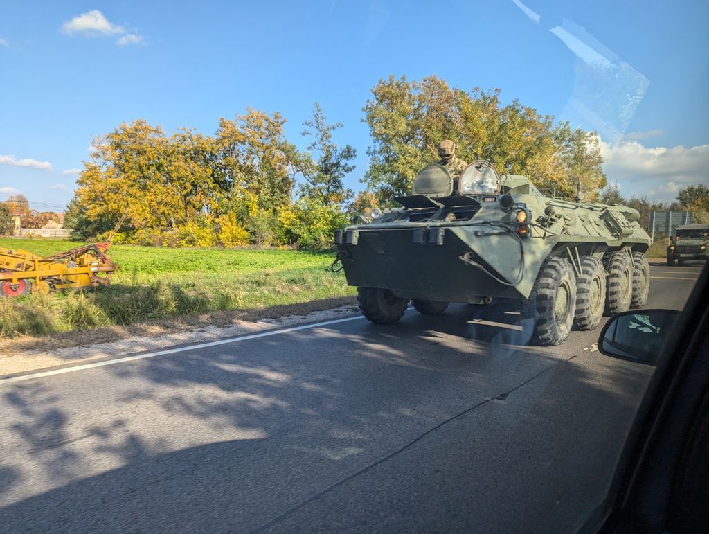 Szeged környékén is számítani kell harcjárművekre