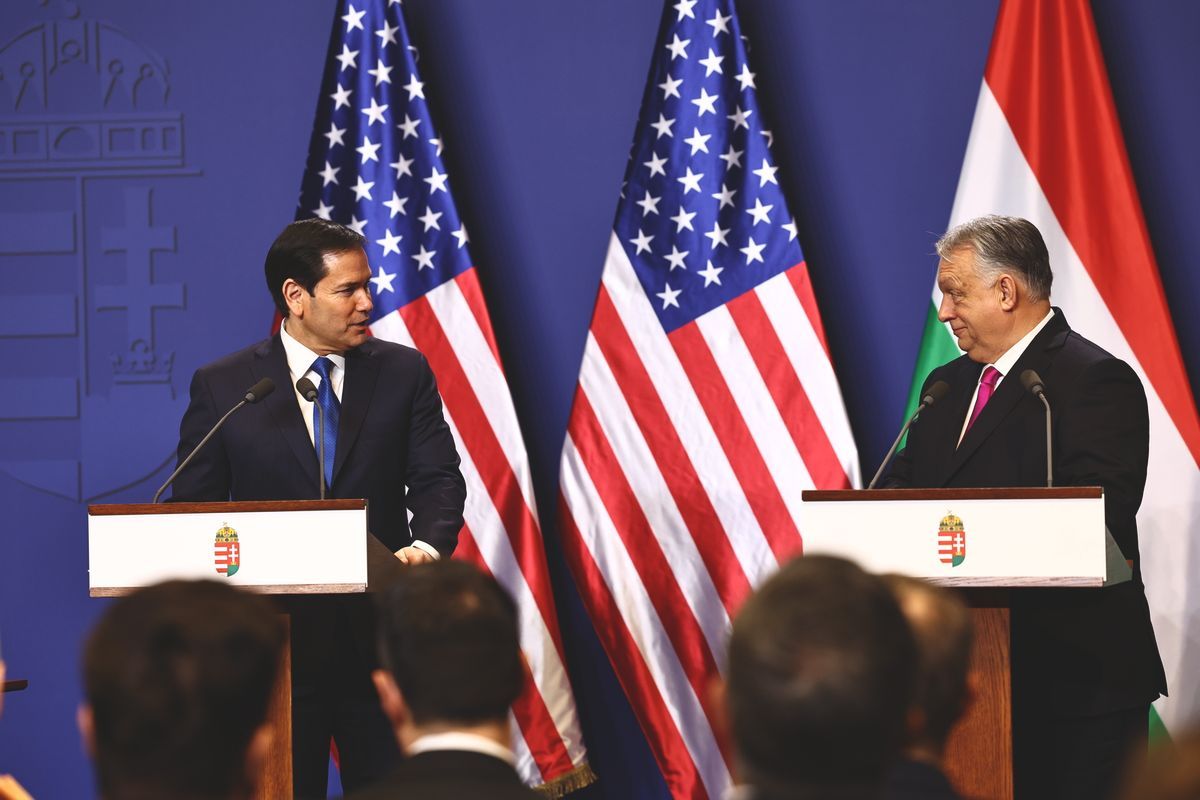 Marco Rubio, az amerikai külügyminiszter közös nemzetközi sajtótájékoztatót tartott Orbán Viktor kormányfővel