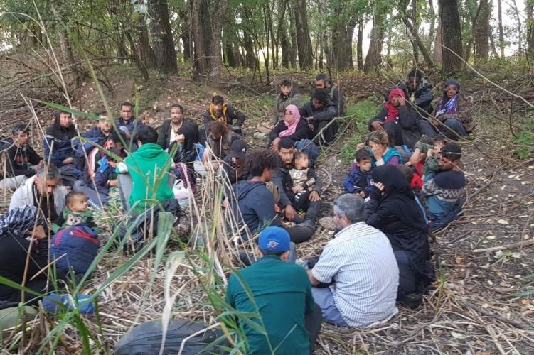 Nincs alku a biztonságból, ha szóba kerül a migráció. (Fotó: police.hu)