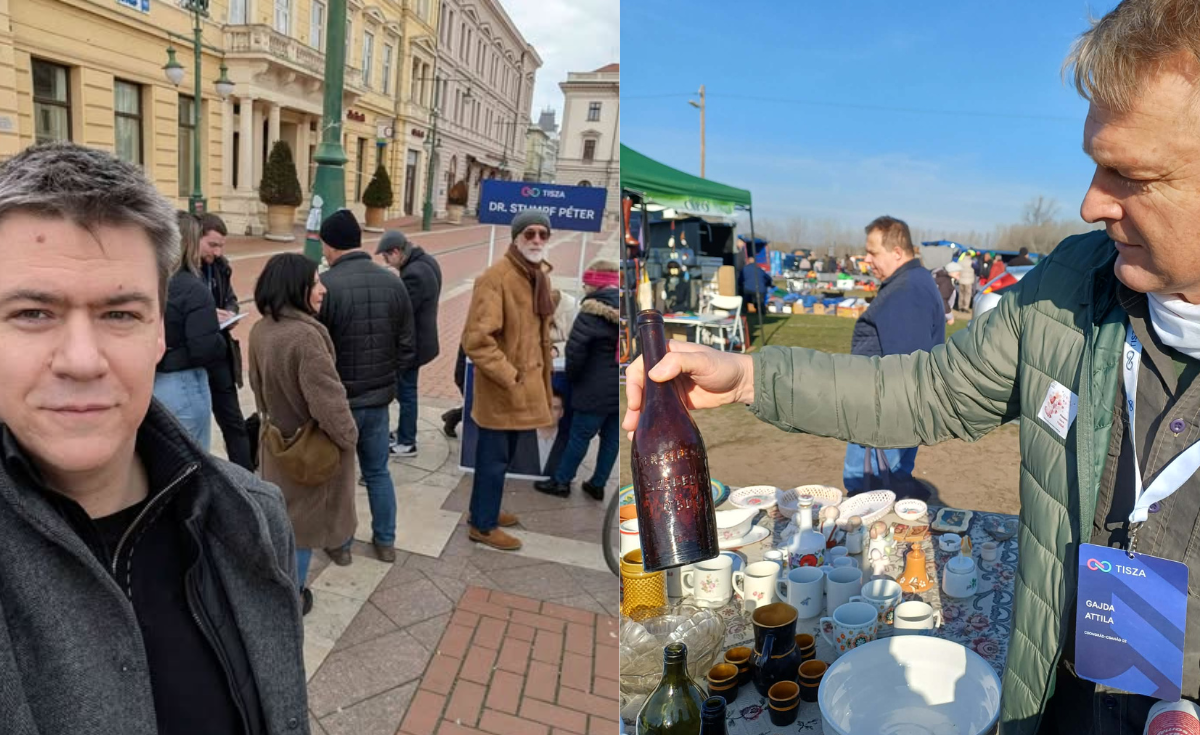 Stumpf Péter kevés emberrel találkozott, Gajda Attila vásározott vasárnap 