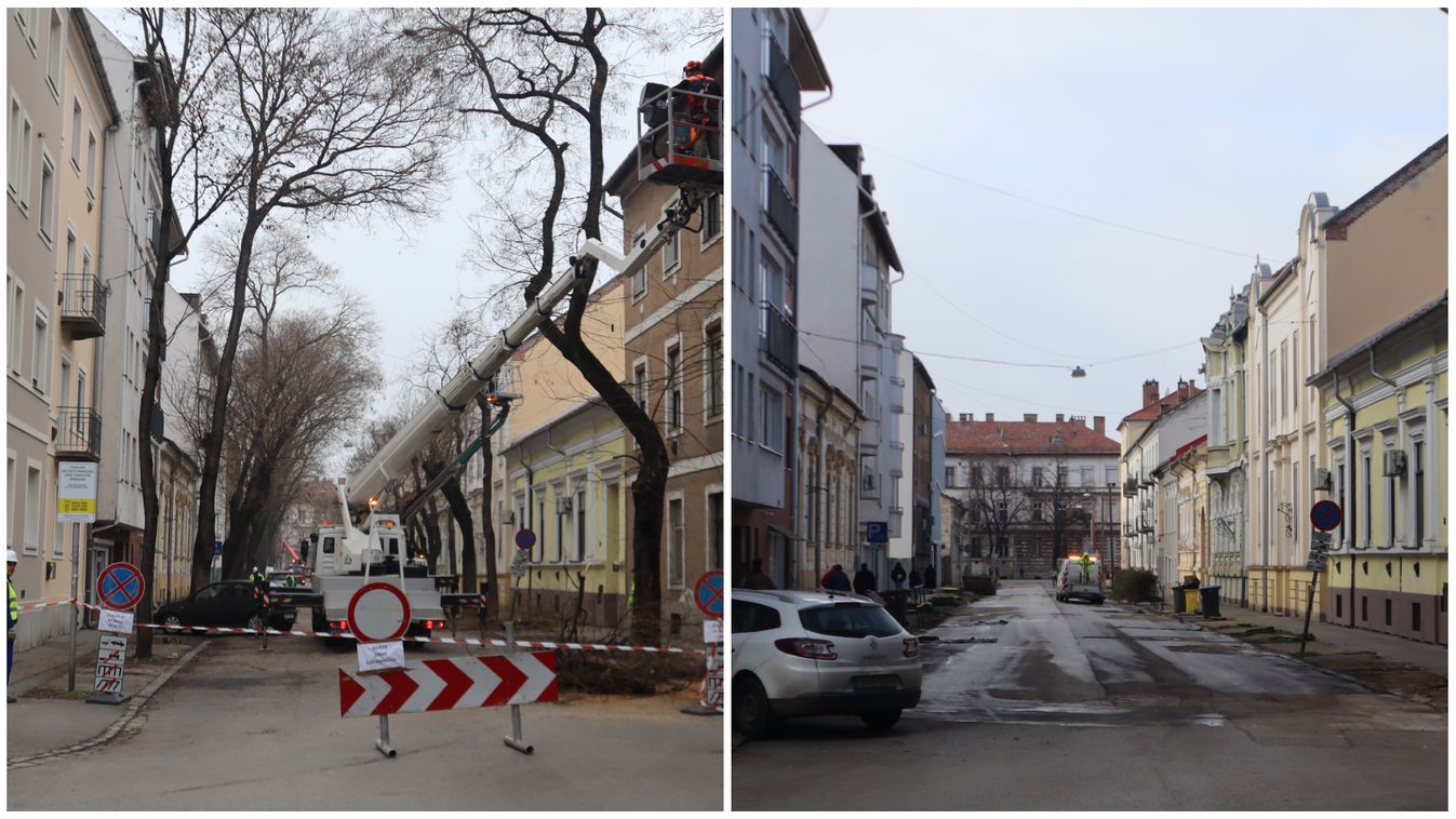 Drasztikus változás: rá sem lehet ismerni a Hajnóczy utcára +fotók +videó